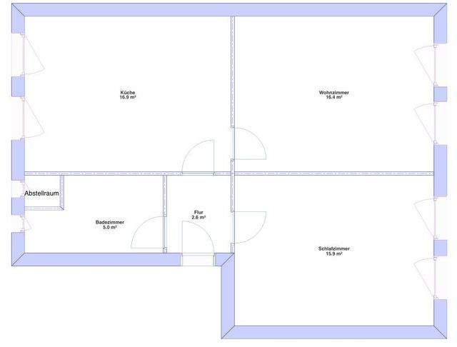 Wir modernisieren für Sie - Schöne 2-Zimmer-Wohnung im Zentrum von Velbert!