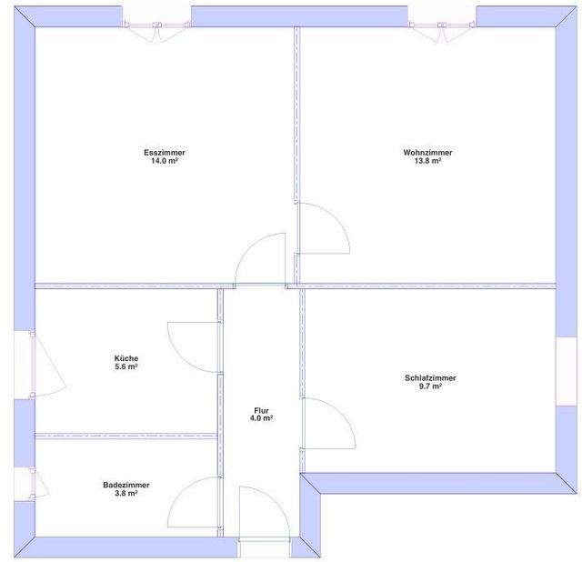 Zeit für was Neues - gemütliche 3-Zimmer-Wohnung in der Unterstadt!